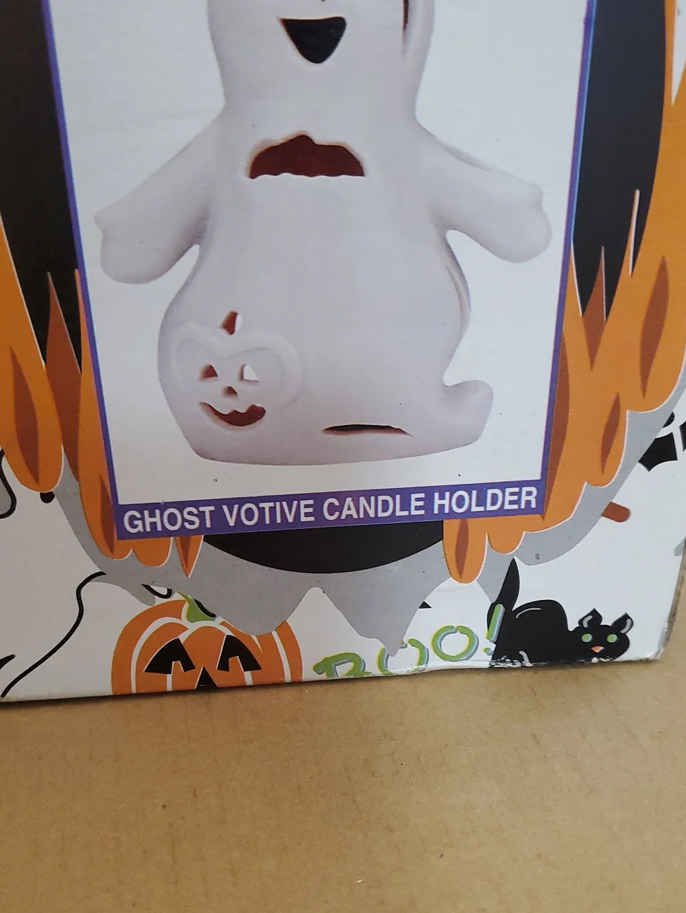 🎃Halloween White Ghost Votive Candle Holder